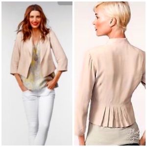 CAbi The It Jacket Blazer size small Blush pink